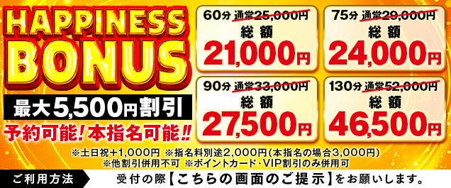 ハピネスボーナス